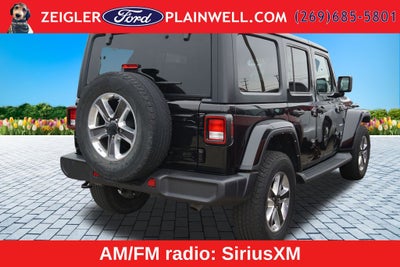 2022 Jeep Wrangler Unlimited Sahara Hard Top Leather Navigation Rear Camera