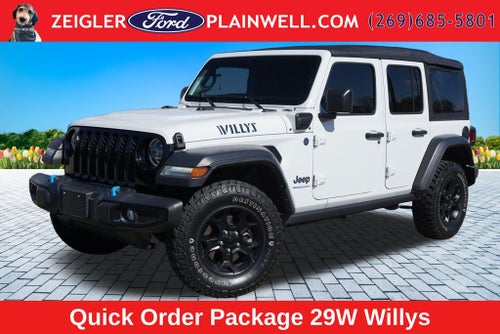 2023 Jeep Wrangler Base 4xe Willys Hybrid Navigation Rear Camera 4x4