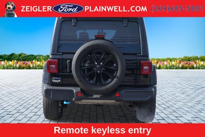 2022 Jeep Wrangler Unlimited Sahara 4xe Cold Weather Pkg 3 Piece Hard Top