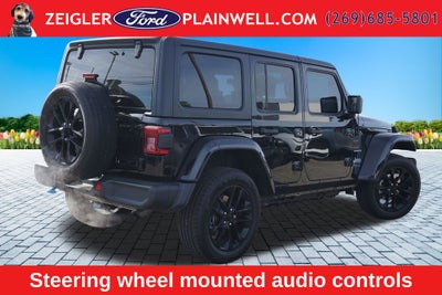 2022 Jeep Wrangler Unlimited Sahara 4xe Cold Weather Pkg 3 Piece Hard Top