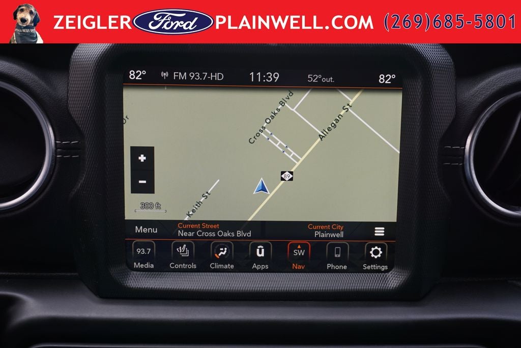 2023 Jeep Wrangler Sahara 4xe Hard Top Mckinley Heated Leather Navigation 20" Bl