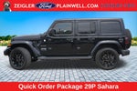 2023 Jeep Wrangler Sahara 4xe Hard Top Mckinley Heated Leather Navigation 20" Bl