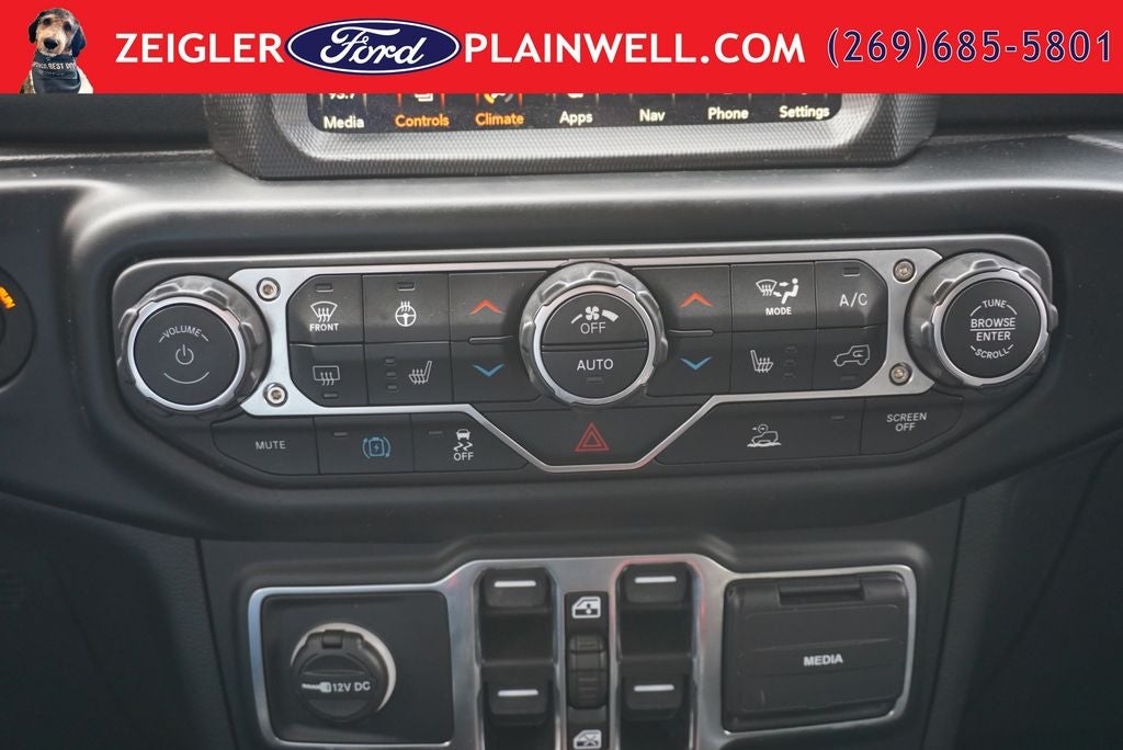 2023 Jeep Wrangler Sahara 4xe Hard Top Mckinley Heated Leather Navigation 20" Bl