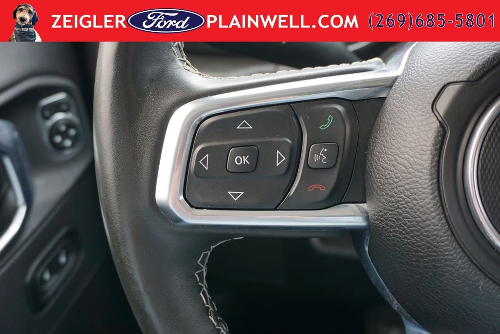 2023 Jeep Wrangler Sahara 4xe Hard Top Mckinley Heated Leather Navigation 20" Bl