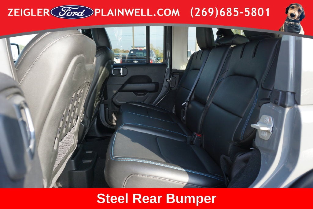 2023 Jeep Wrangler Rubicon 4xe NAV SKY 1 POWER TOP HEATED LEATHER