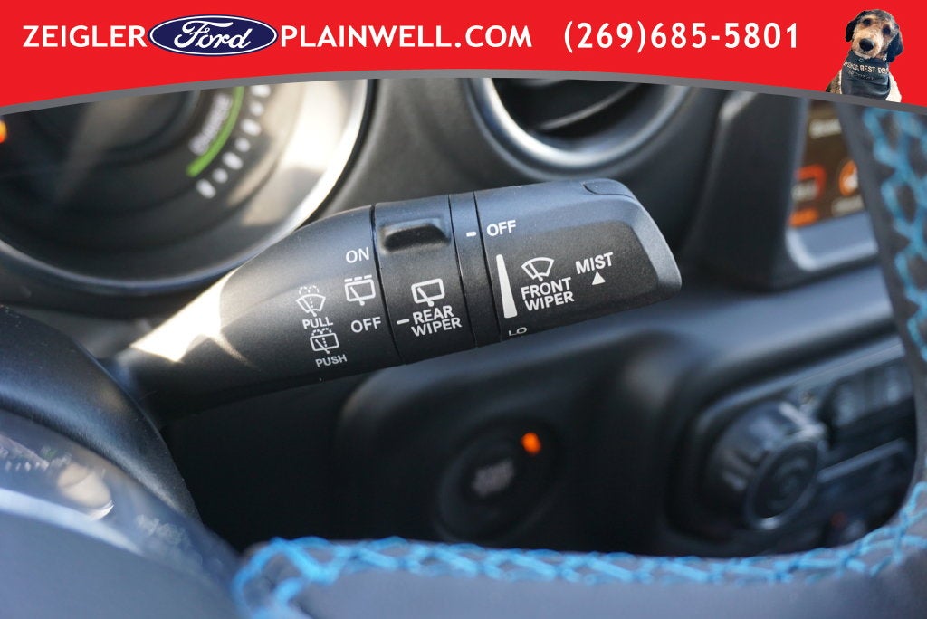 2023 Jeep Wrangler Rubicon 4xe NAV SKY 1 POWER TOP HEATED LEATHER