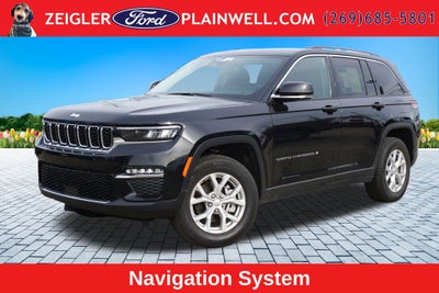 2023 Jeep Grand Cherokee Limited 4x4 Navigation Heated Leather & Steering Rear Came