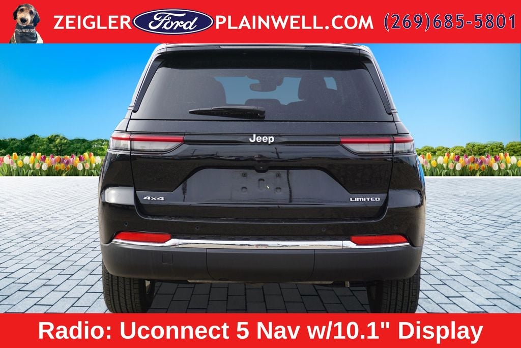 2023 Jeep Grand Cherokee Limited 4x4 Navigation Heated Leather & Steering Rear Came