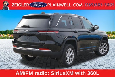 2023 Jeep Grand Cherokee Limited 4x4 Navigation Heated Leather & Steering Rear Came