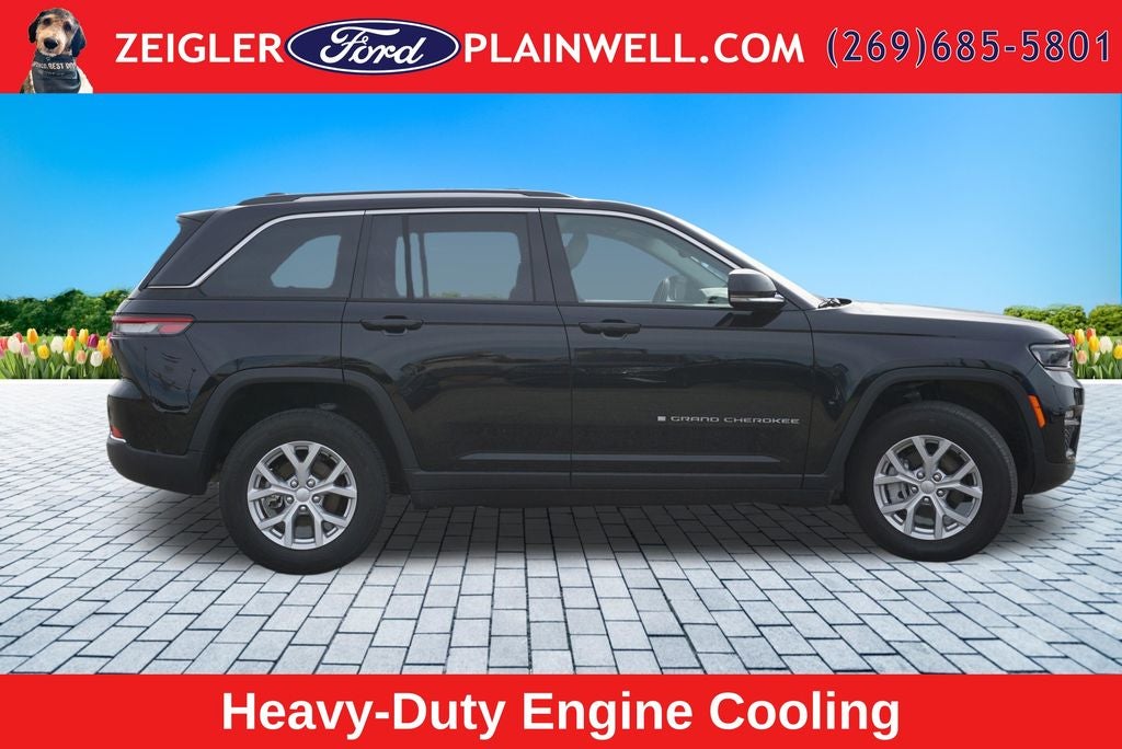 2023 Jeep Grand Cherokee Limited 4x4 Navigation Heated Leather & Steering Rear Came