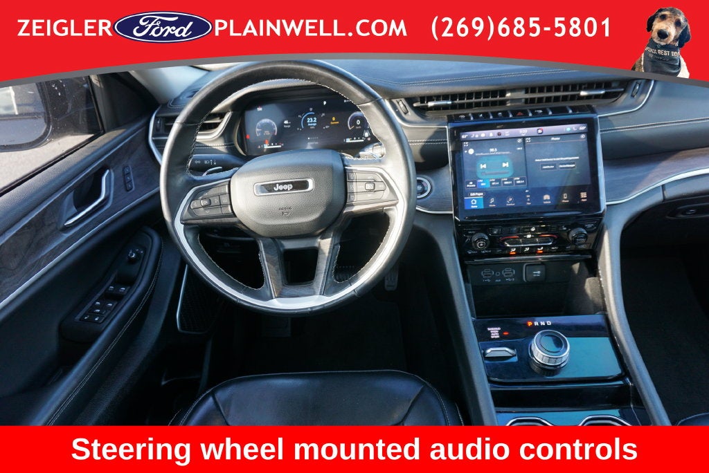 2022 Jeep Grand Cherokee L Limited L DUAL PANO MOONROOF HEATED LEATHER NAV