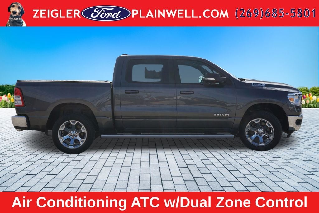 2021 RAM 1500 Big Horn/Lone Star CREW CAB 4x4 LEVEL 2 EQUIP GROUP 20" CHROME WHEELS