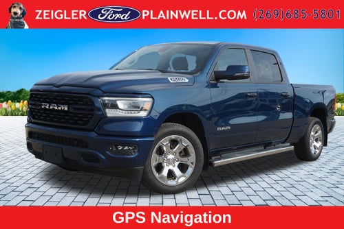 2023 RAM 1500 Big Horn/Lone Star SPORT PKG CREW CAB 4X4 HEMI 20" CHROMES