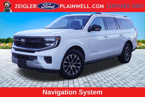 2025 Ford Expedition Max Platinum Panoramic Roof Heated Ventilated Memory Seats Co P