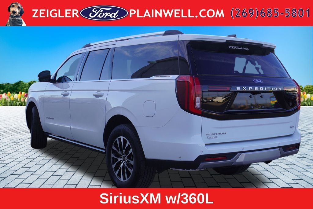 2025 Ford Expedition Max Platinum Panoramic Roof Heated Ventilated Memory Seats Co P