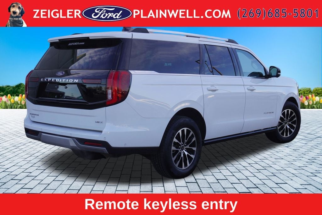 2025 Ford Expedition Max Platinum Panoramic Roof Heated Ventilated Memory Seats Co P