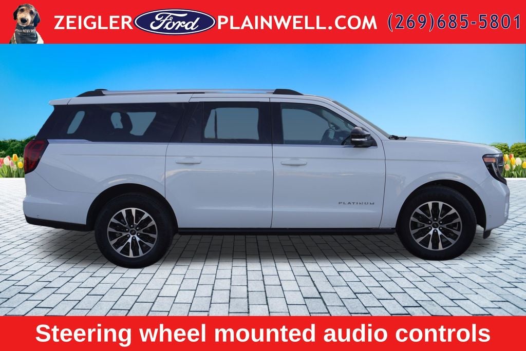2025 Ford Expedition Max Platinum Panoramic Roof Heated Ventilated Memory Seats Co P
