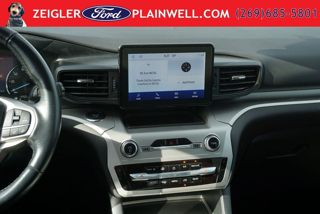 2022 Ford Explorer XLT 4x4 Rear Camera 3rd Row Seat