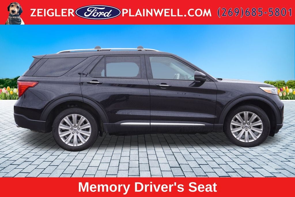 2023 Ford Explorer Limited AWD PANORAMIC ROOF HEATED LEATHER & STEERING REAR