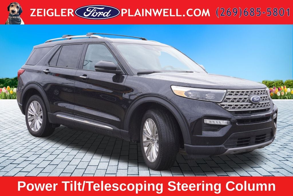 2023 Ford Explorer Limited AWD PANORAMIC ROOF HEATED LEATHER & STEERING REAR
