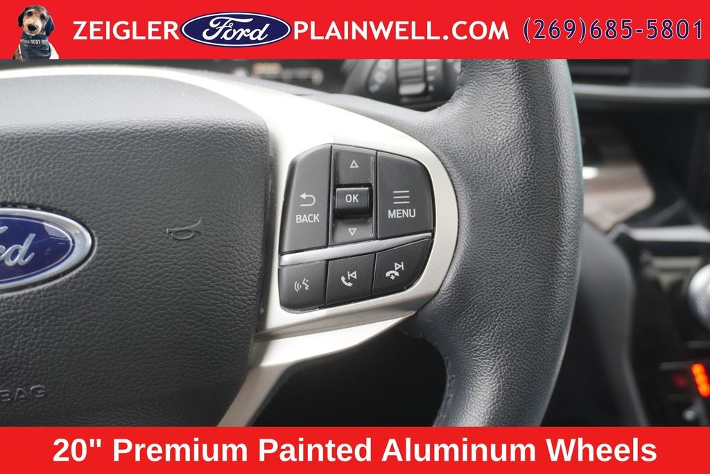 2023 Ford Explorer Limited AWD PANORAMIC ROOF HEATED LEATHER & STEERING REAR
