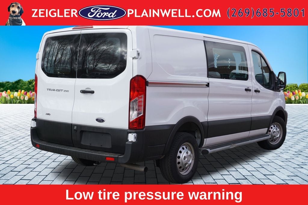 2024 Ford Transit-250 Base AWD LOW ROOF CARGO VAN REAR CAMERA RUNNING BOARDS