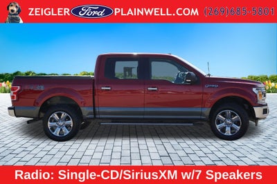 2018 Ford F-150 XLT CREW CAB 4X4 5.0L V8 TOW PKG HEATED SEATS