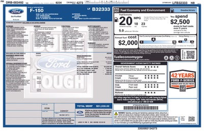 2020 Ford F-150 XLT Crew Cab 4x4 Nav Pro Tow & Chrome Pkg
