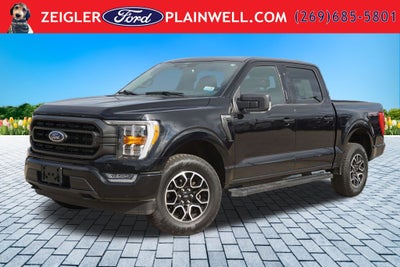 2023 Ford F-150 XLT 4x4 Black Sport Appearance Pkg Twin Panel Roof Tow
