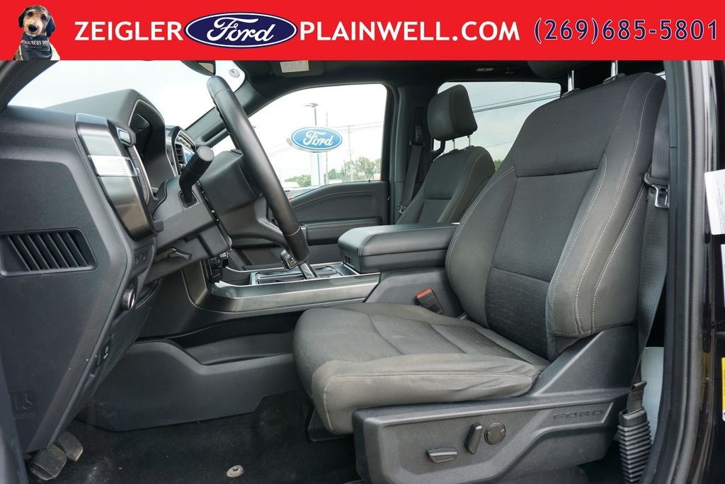 2023 Ford F-150 XLT 4x4 Black Sport Appearance Pkg Twin Panel Roof Tow