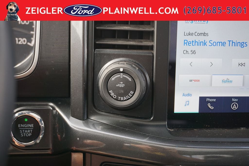 2023 Ford F-150 XLT 4x4 Black Sport Appearance Pkg Twin Panel Roof Tow