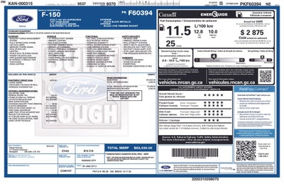 2023 Ford F-150 Lariat Sport Heated Cooled Leather Pano Roof Nav Trailer