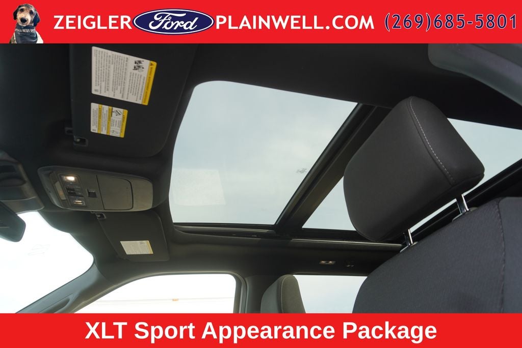 2023 Ford F-150 XLT 2.7L TWIN PANEL ROOF SPORT APPEARANCE PKG REAR SL