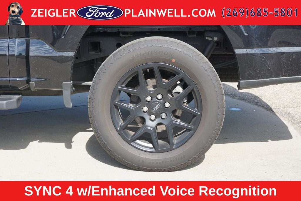 2024 Ford F-150 STX BLACK APPEARANCE PKG 20" BLACK WHEELS TOW PKG
