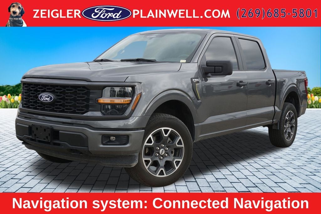 2024 Ford F-150 STX CREW CAB 4X4 NAVIGATION 20" WHEELS LANE DEPART TO
