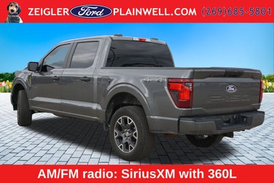 2024 Ford F-150 STX CREW CAB 4X4 NAVIGATION 20" WHEELS LANE DEPART TO
