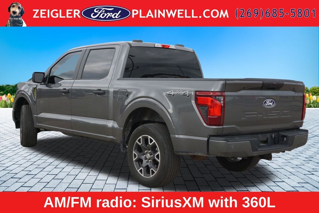 2024 Ford F-150 STX CREW CAB 4X4 NAVIGATION 20" WHEELS LANE DEPART TO