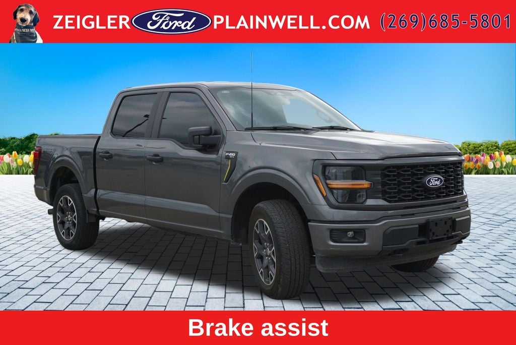 2024 Ford F-150 STX CREW CAB 4X4 NAVIGATION 20" WHEELS LANE DEPART TO