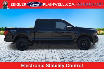 2024 Ford F-150 XLT CREW CAB 4X4 BLACK APPEARANCE PKG TOW PKG R CAMERA