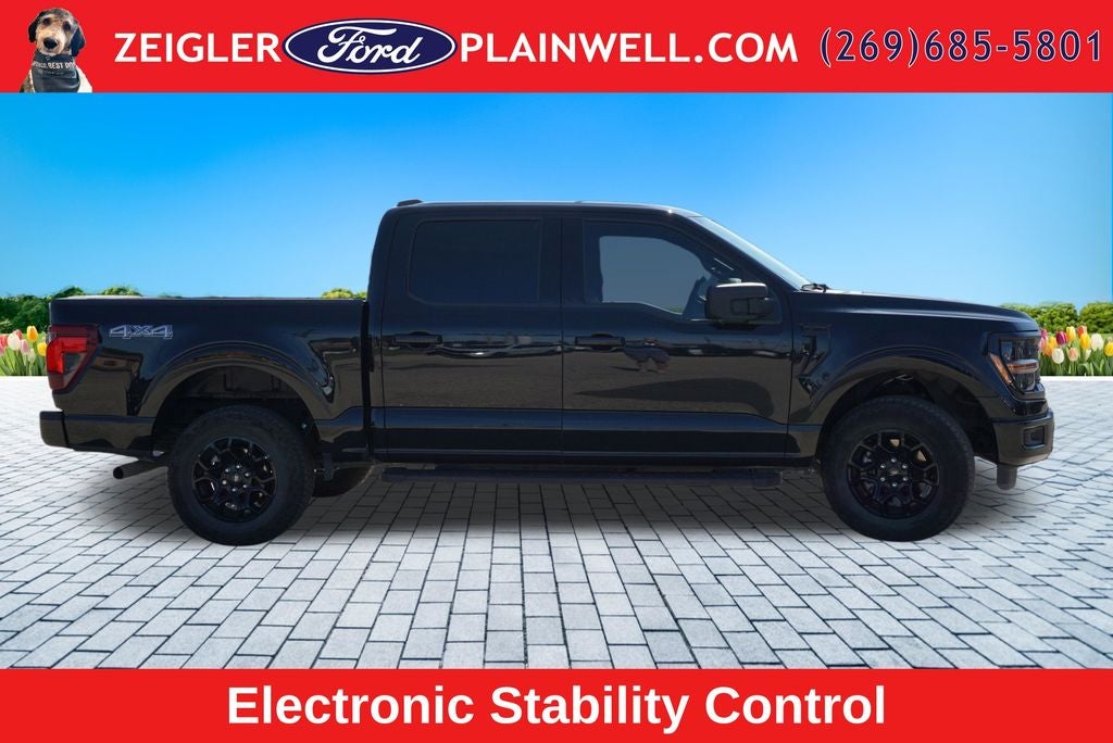 2024 Ford F-150 XLT CREW CAB 4X4 BLACK APPEARANCE PKG TOW PKG R CAMERA