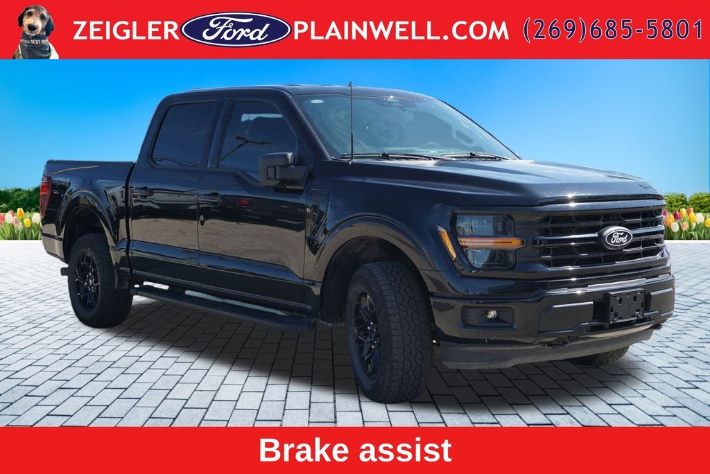 2024 Ford F-150 XLT CREW CAB 4X4 BLACK APPEARANCE PKG TOW PKG R CAMERA