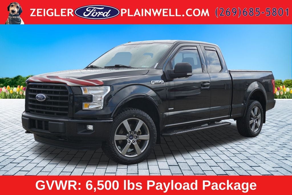 2016 Ford F-150 XLT 302A LUXURY SPORT APPEARANCE PKG CREW CAB 4X4