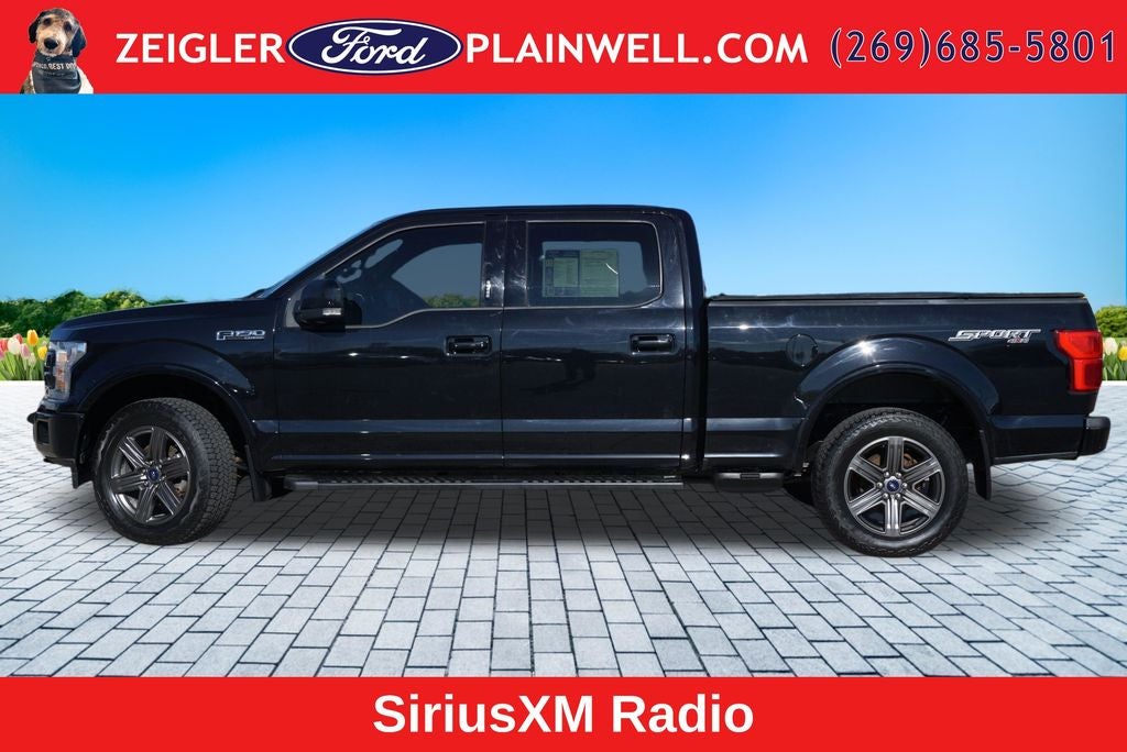 2020 Ford F-150 Lariat Sport Heated Cooled Leather Pano Roof Nav 360 Came