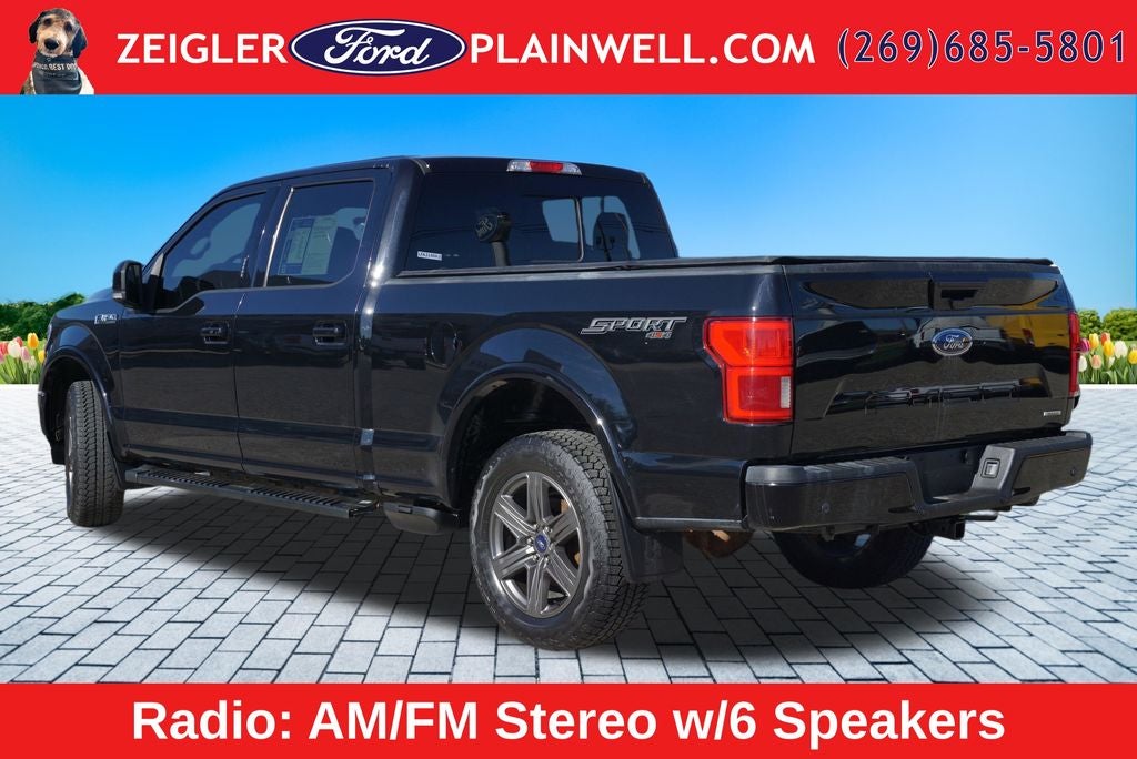 2020 Ford F-150 Lariat Sport Heated Cooled Leather Pano Roof Nav 360 Came