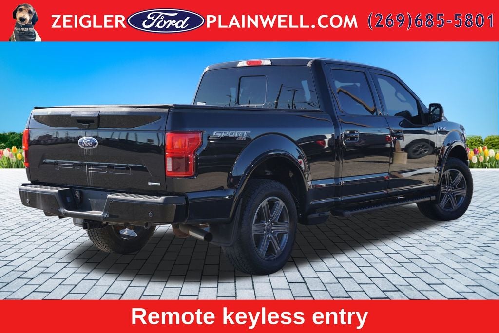 2020 Ford F-150 Lariat Sport Heated Cooled Leather Pano Roof Nav 360 Came
