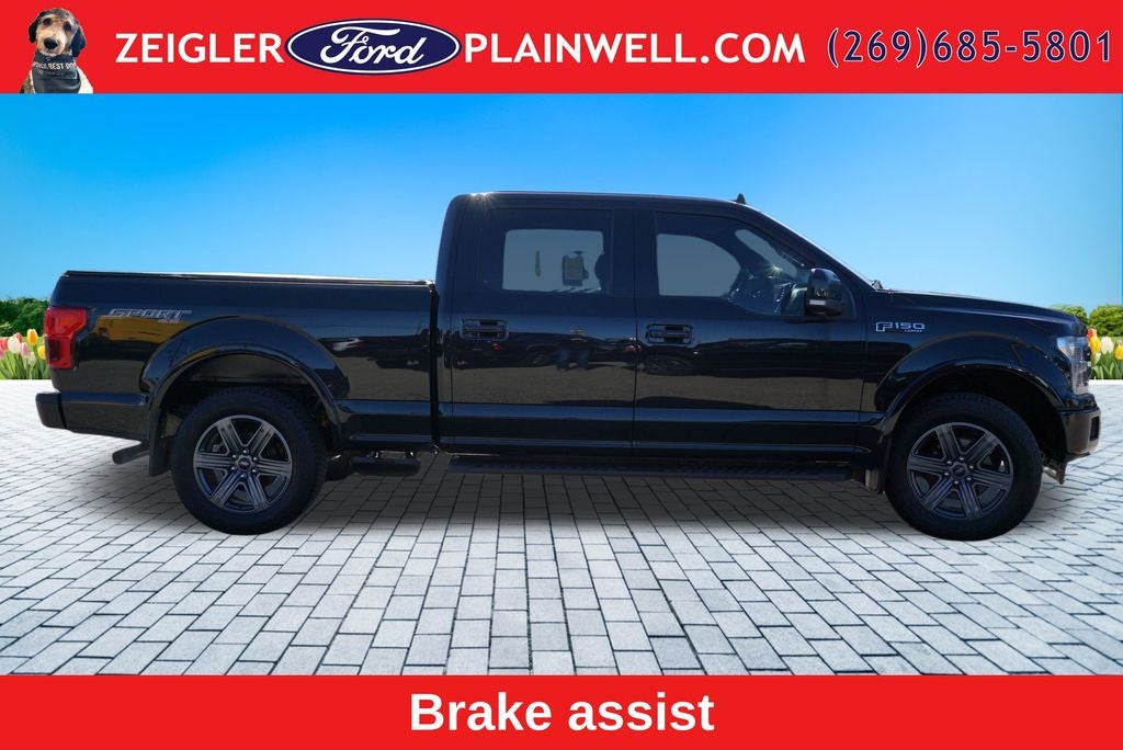 2020 Ford F-150 Lariat Sport Heated Cooled Leather Pano Roof Nav 360 Came