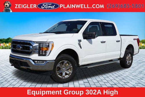 2022 Ford F-150 XLT Crew Cab 5.0L V8 Chrome Appearance 18" Wheels Tow