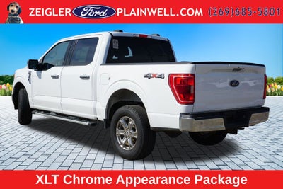 2022 Ford F-150 XLT Crew Cab 5.0L V8 Chrome Appearance 18" Wheels Tow