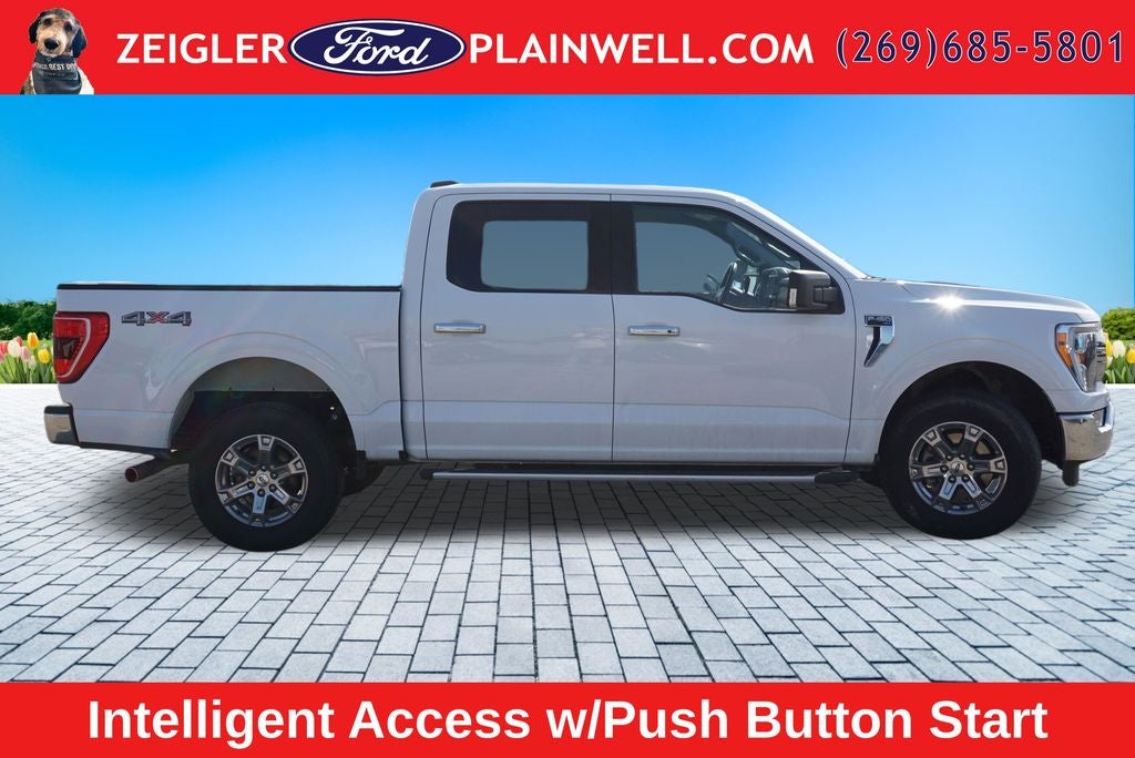 2022 Ford F-150 XLT Crew Cab 5.0L V8 Chrome Appearance 18" Wheels Tow