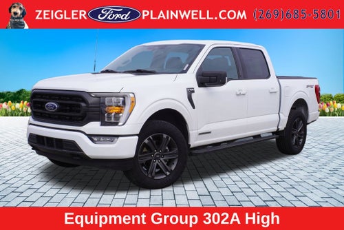 2023 Ford F-150 XLT HYBRID TWIN PANEL ROOF 20 ' BLACK ALLOYS REAR SLID